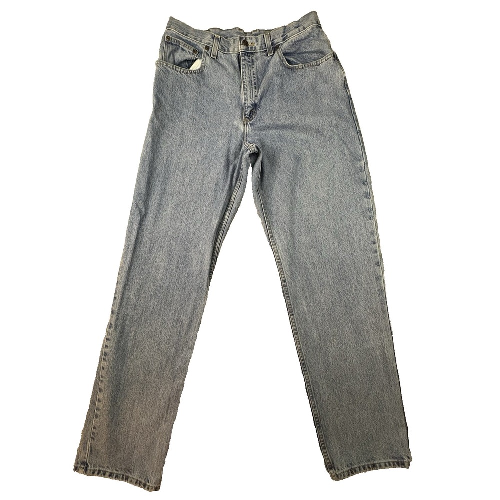 Arizona Jeans Co Men's 34x34.25 Blue Straight‎ Leg Jeans SEE DESCRIPTION